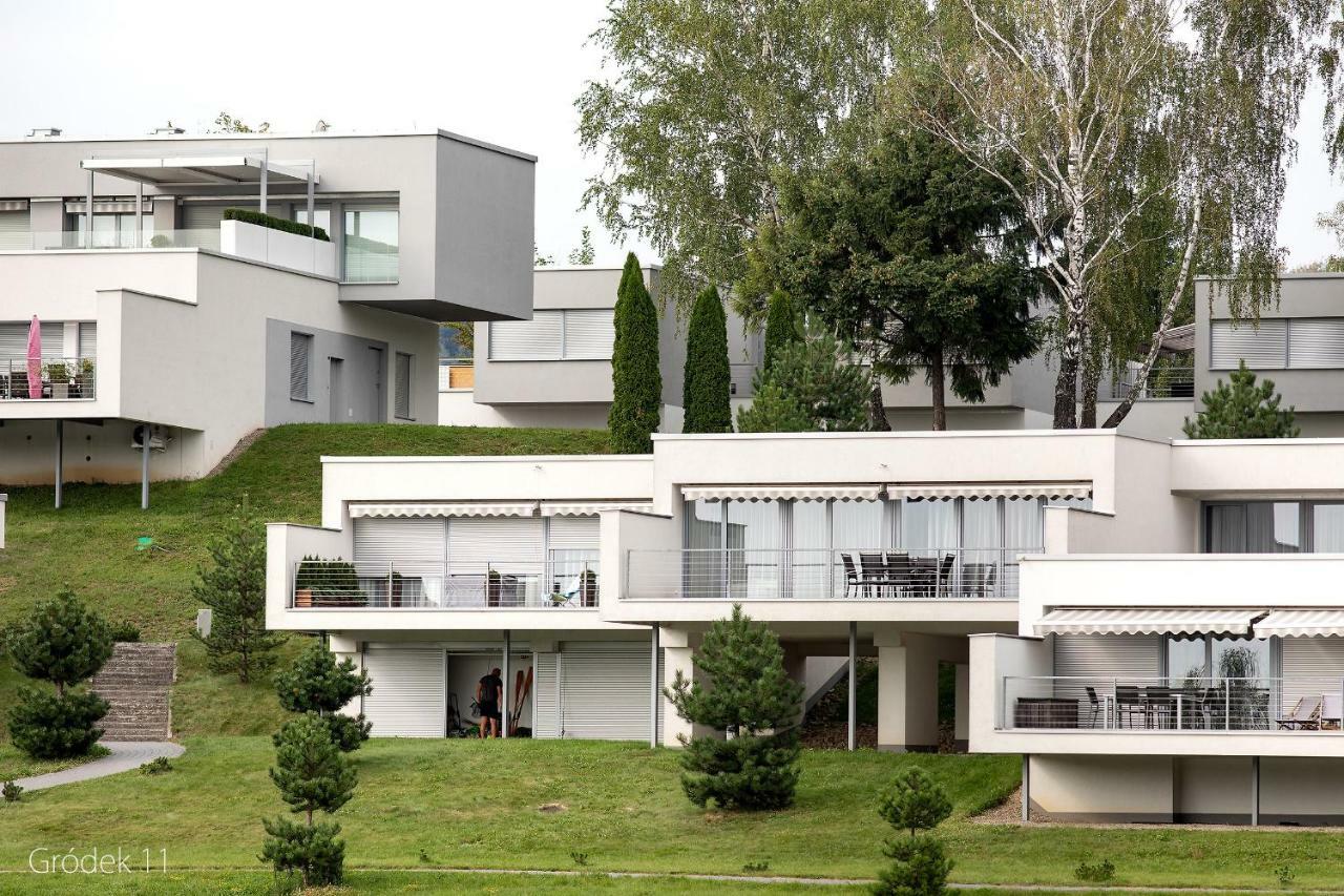 Apartment Sloneczny Grodek 11 กรูเดก นาด ดูไนต์เซม ภายนอก รูปภาพ